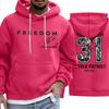 Hooded Sports Tracksuit Unisex Running Outfits Long Sleeve Pullover Hoodies Sweatshirt