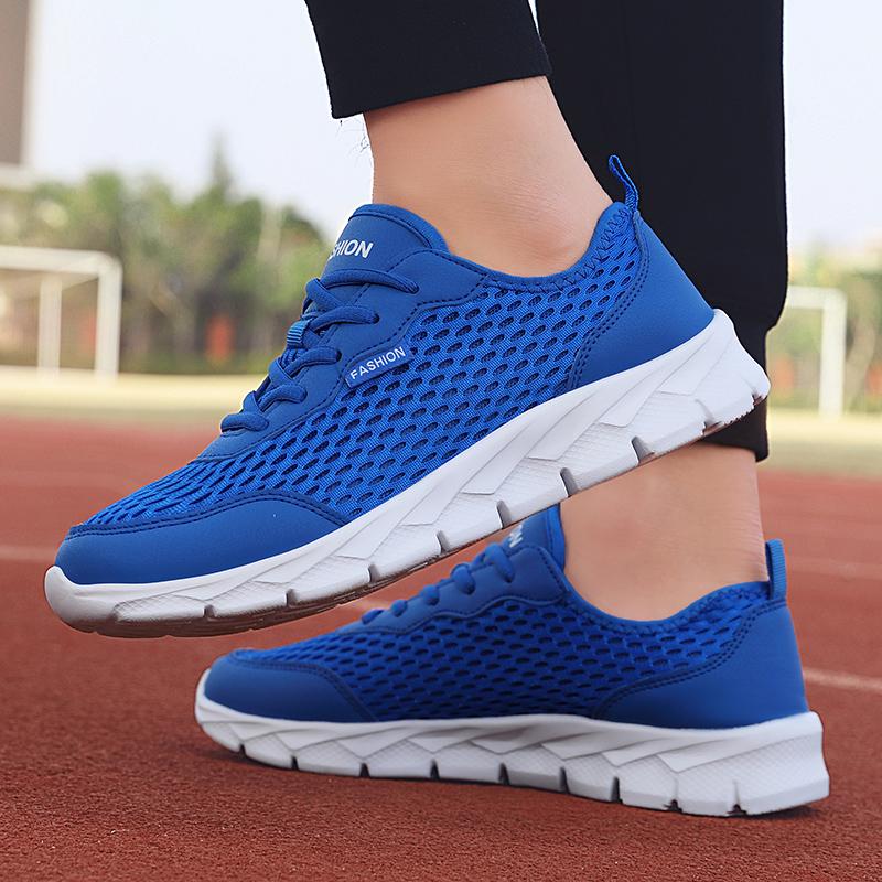 New Running Shoes for Men Breathable Mesh Sports Shoes Fashion Outdoor Non-slip Athletic Jogging Sneakers Men Tennis Footwear