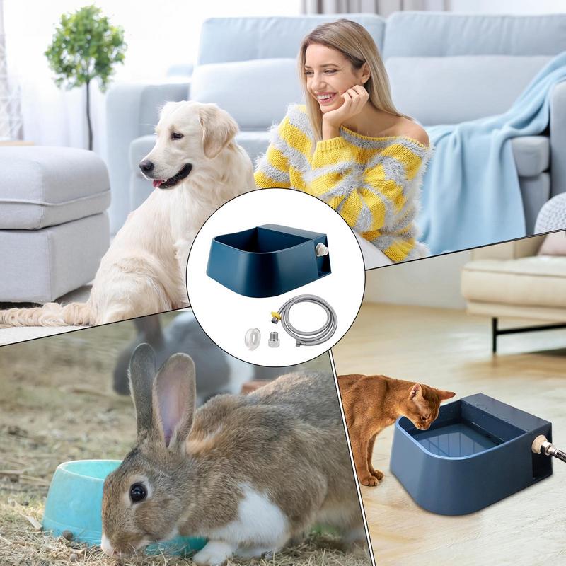 Automatic Dog Waterer Outdoor Float Valve Drinker For Animals Large Capacity Automatic Water Dispenser For Dog Cat Chicken Cow