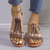 Fashion Women Wedge Sandals Summer Shoes Women Bohemia Comfortable Casual Platform Sandals Anti-slip Peep Toe Outdoor Beach Ladies Shoes