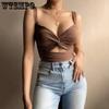 Sexy ženy krátké topy bez rukávů dámská vesta ležérní tílko dámský top dámské černá bílá