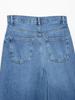2025 Early Spring Women’s Fashion: Short-Sleeve Denim Shirt & Straight-Leg Pants Set – Euro-American Style