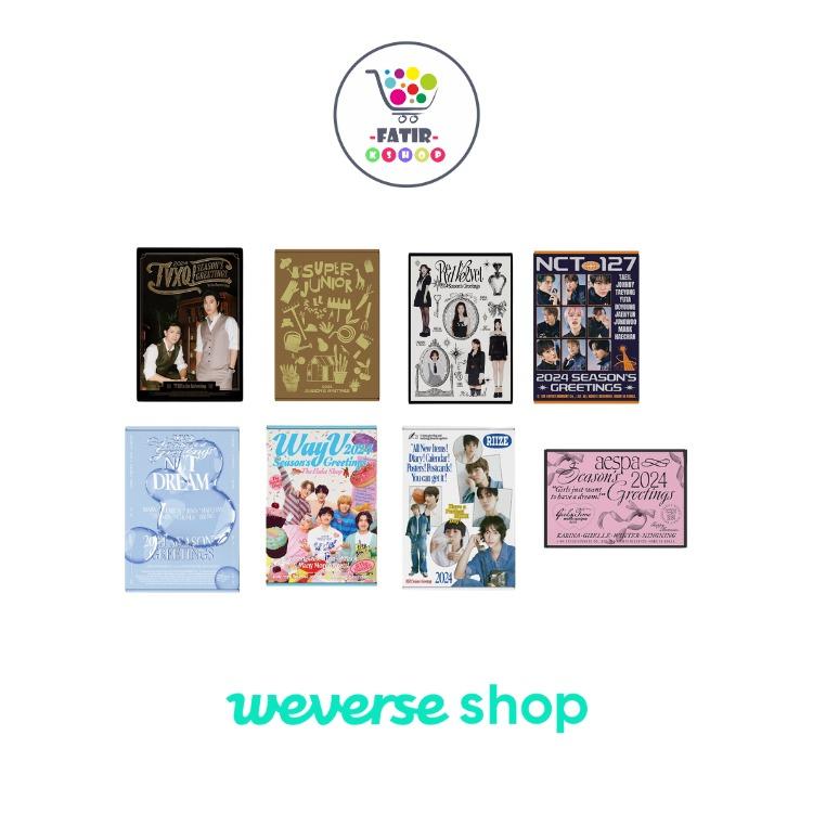 

Поздравления от сезона артистов SM 2024 WEVERSE SHOP
