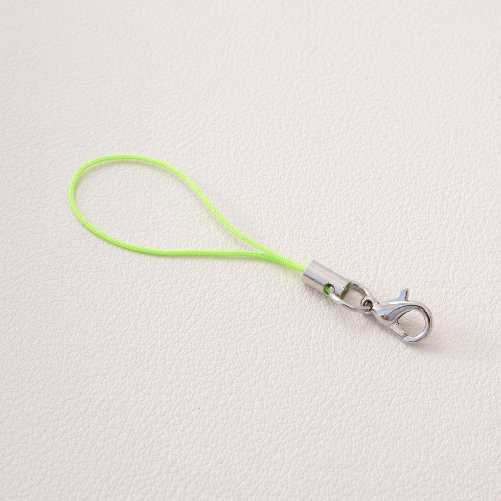 10Pcs/pack Polyester Phone Strap Lobster Clasp Phone Strap Doll String Keychain Phone Lanyard