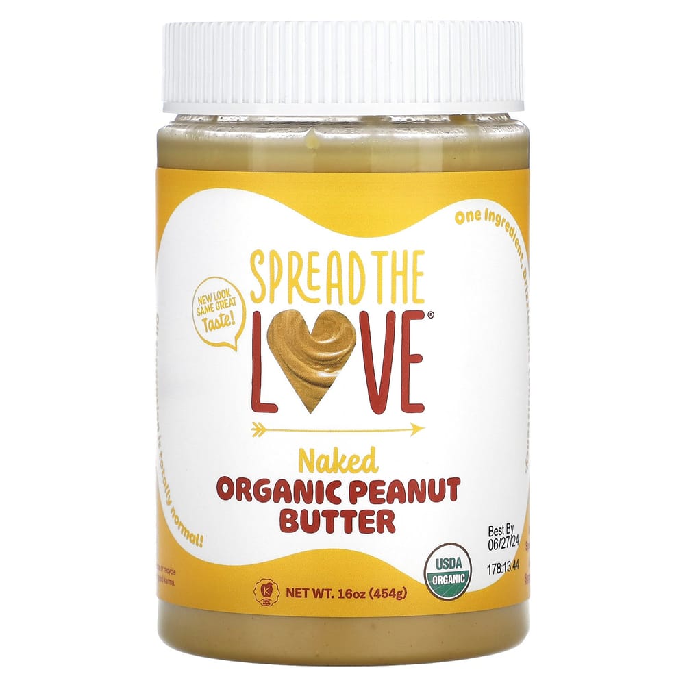 Spread The Love Naked Peanut Butter, 454g (16oz) 454g - 1 ea