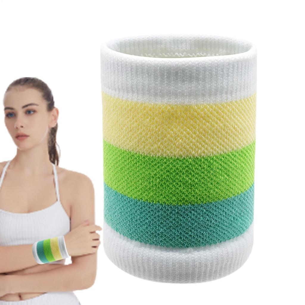 Sports Wristband, Sweat Absorbing, Breathable, Men's and Women's Running, Football Wrist Sweatbands for Football Sports, Basket