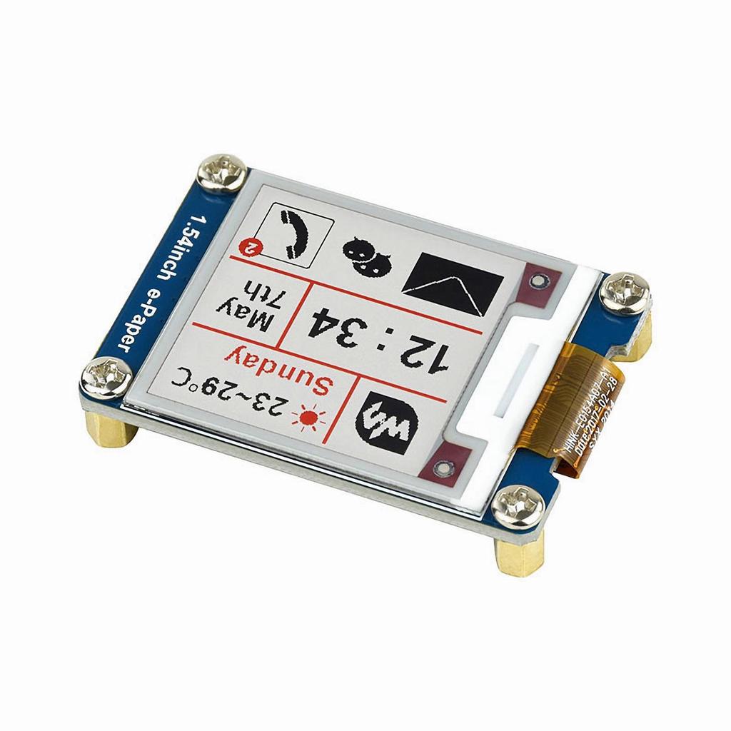 1.54" E-Paper Module, Red-Black-White, 200x200 Resolution, Low Power