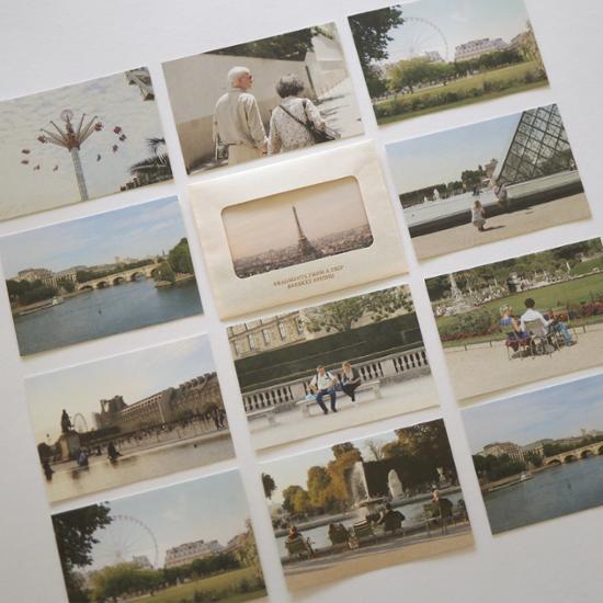 Biscuit Studio Viewfinder Card - Paris (9type), a popular phrase in Korea
