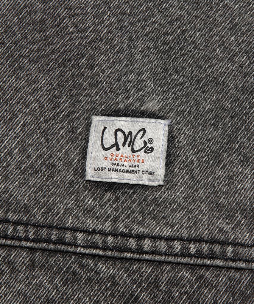 Lmc Denim Work Hoodie Jacket Gray