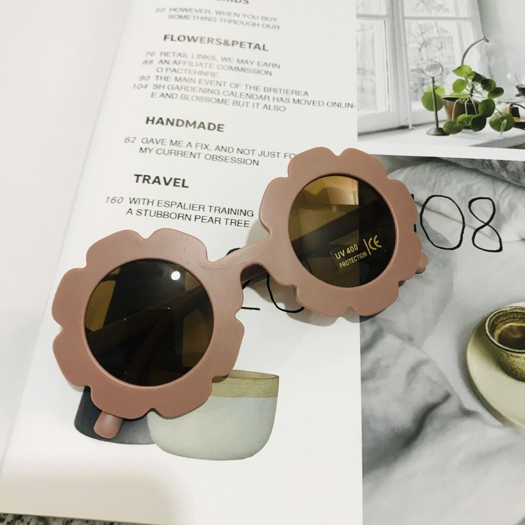 New Cute Children'S Frosted Glasses  Color Series Baby Sunglasses