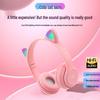 Premium Cat Ear Bluetooth Headphones with Lights, Hi-Fi Sound, and Long Battery Life, P47M