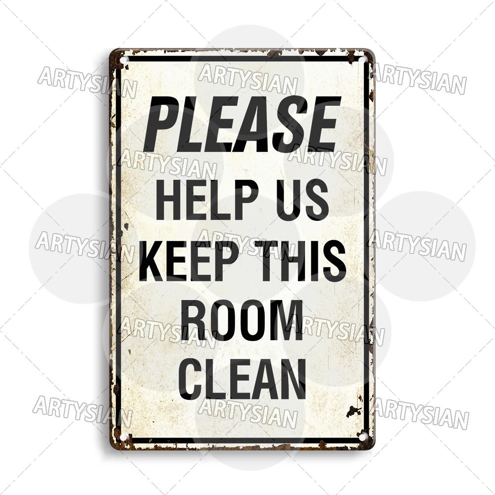 Waste Disposal Metal Sign Environmental Plaque Rubbish Sign Garbage Disposal Waste Sorting Trash Awareness No Littering Use Bin 20x30cm