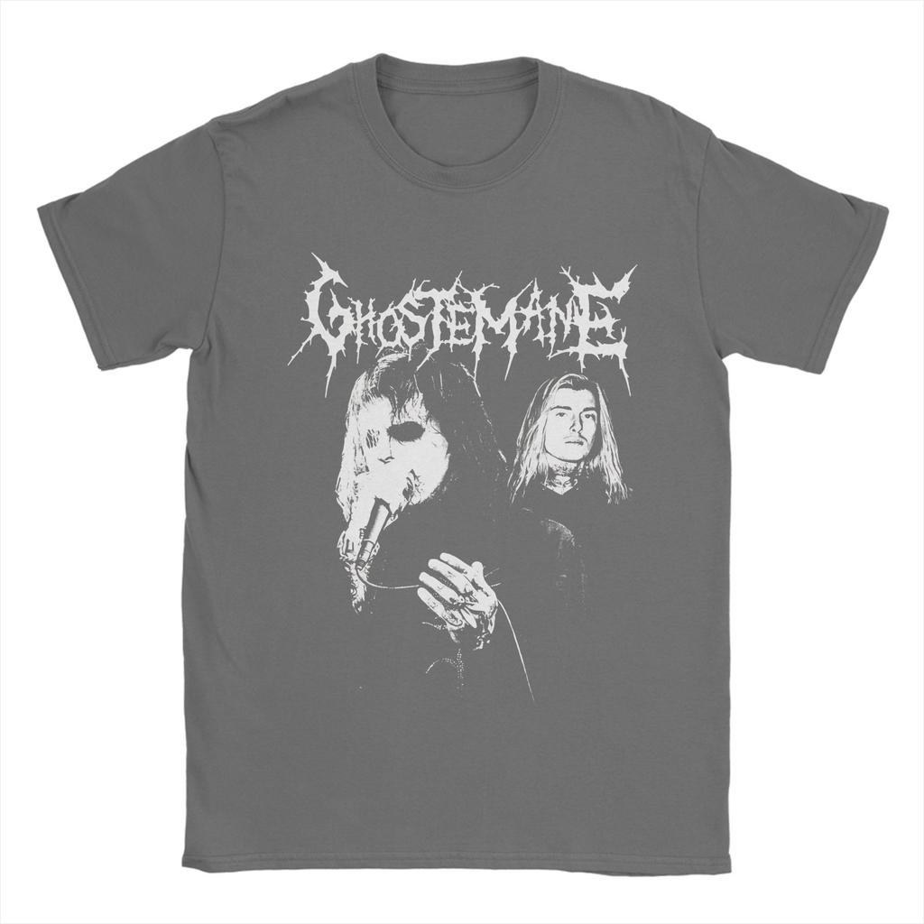 Harajuku TShirt Summer Trap Metal GhosteUnisexe Hippie TShirts  Cotton Tee Shirt for Unisex Y2K Funny Loose Short Sleeve Tops