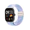 Compatible with Xiaomi Band 8/9 Pro and Redmi Watch 4/5/6: Magnetic Buckle Woven Strap