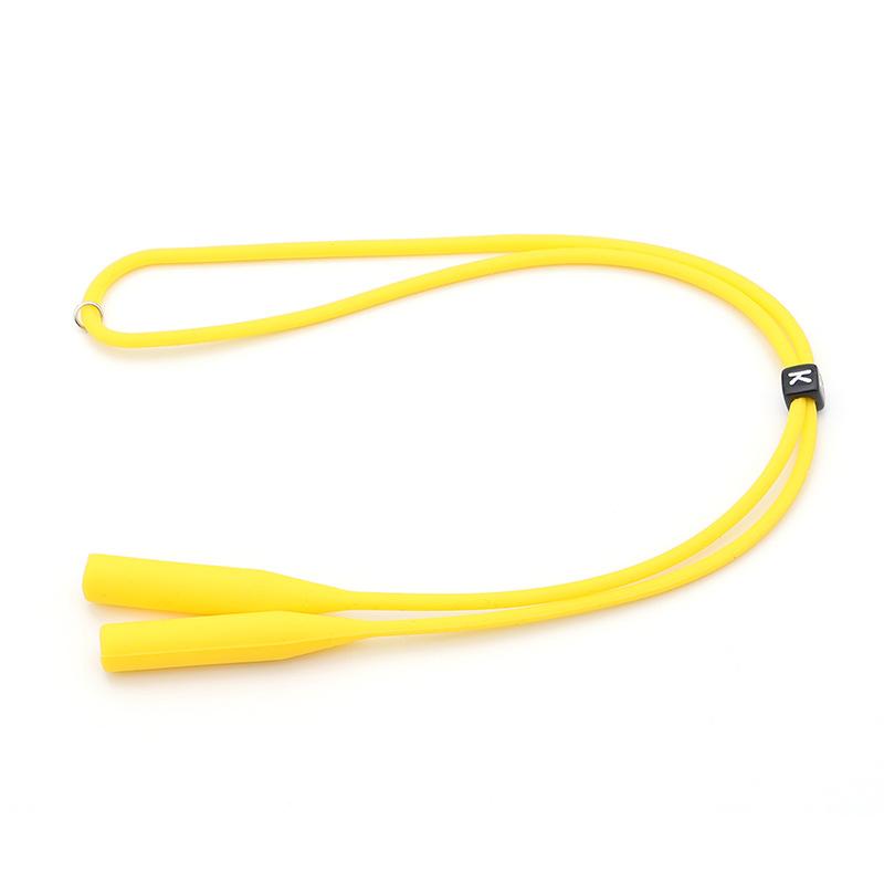 1 Pezzo Fibbia Rotonda in Silicone Cordino per Occhiali Catena per Occhiali da Sole Sportivo Antiscivolo Corde per Occhiali Fascia Corda Adulti Bambini