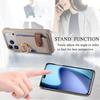 Ring Holder Cards Solt Wallet Phone Case for IPhone Air 16E 17 16 15 14 13 12 11 Pro Max Protective Leather Shockproof Cover