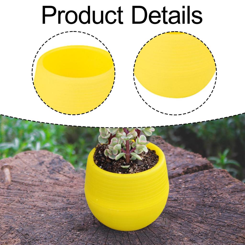 12 Pieces Small Flower Pots Planters Multifunctional Flowerpots Containers for