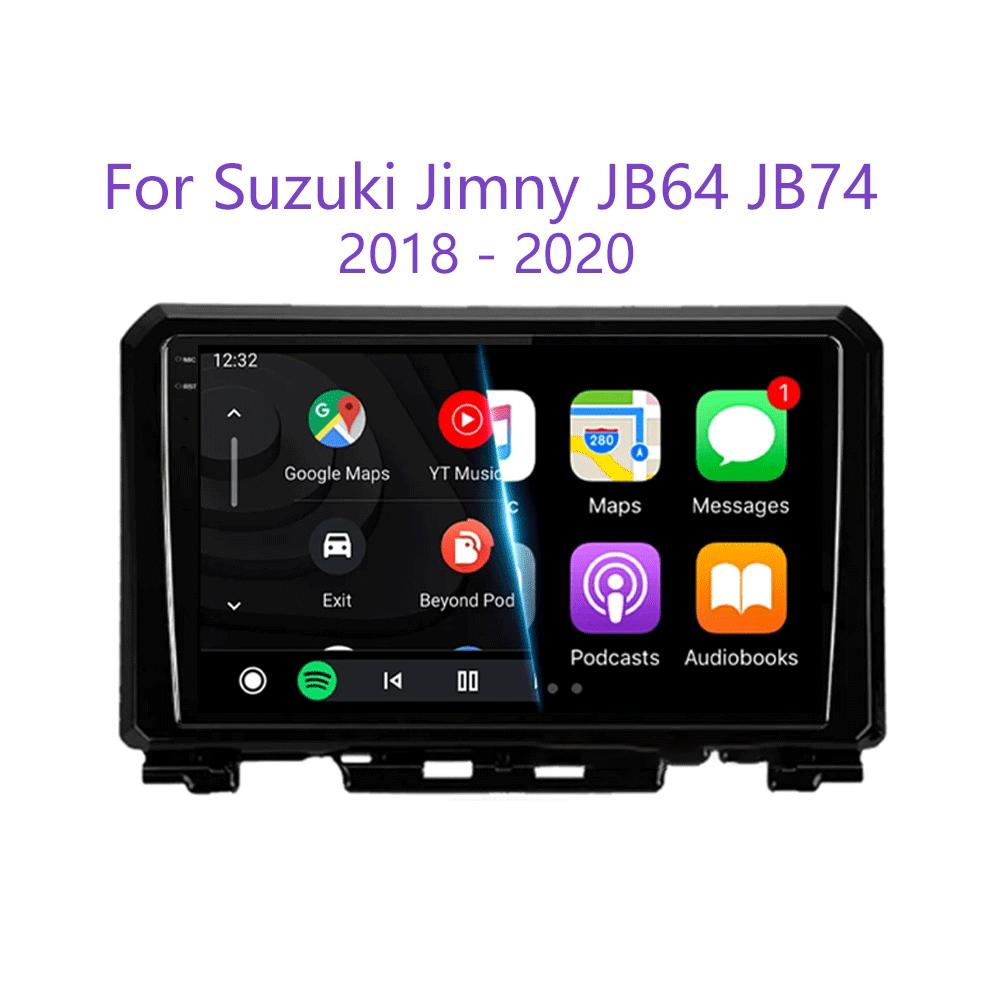 9 Inch Android 14 For Suzuki Jimny JB64 JB74 2018 - 2020 Multimedia Video Player Car Radio Stereo GPS Navigation Carplay