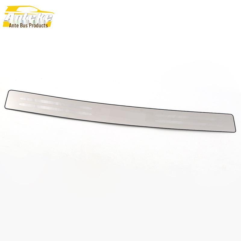 Tiida Rear Bumper Stainless Steel Trunk Protector - Exterior Accessory