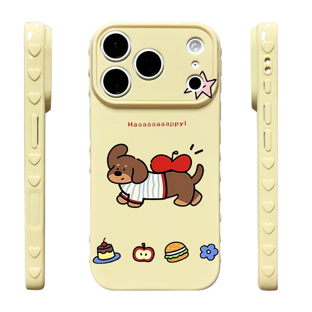 Active Dachshund iPhone 17/17 Pro Max Drop-Proof Protective Case, New Style