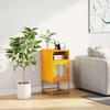 VidaXL Table de chevet jaune moutarde 36x39x78 cm acier laminé à froid, table d'appoint, armoire de lit, table d'appoint 853413