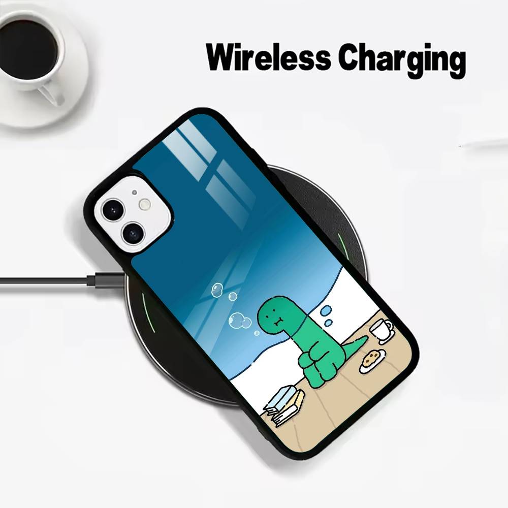 

Cute- Jogu-mans D-Dinosaurs For IPhone17 16 15 14 13 12 11 Plus Pro Max Plus Wireless Charger Phone Case iPhone12Pro