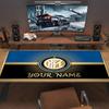 Cuscino Stampa FC Internazionale Milano Antiscivolo Tappetino Mouse Grande per Laptop Tablet Tappetino XXL Tappetino Gioco Mini PC Con Bordo Bloccato