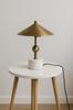Moderne bordlampe Mid Century-stil Nattbordslampe Vintage-inspirert kjeggeskjerm Skrivebordslampe Elegant belysning til soverom og stue Gave