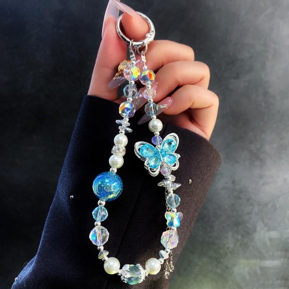 Pearl Cell Phone Chain Wrist Chain Mobile Phone Lanyard Mobile Phone Pendant