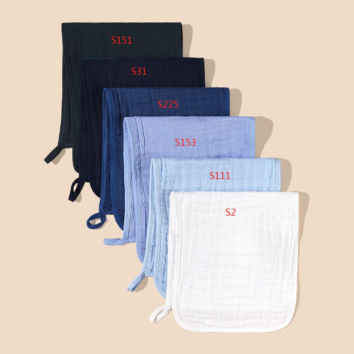 Gentle Baby Burp Cloth 6-Layer Cotton Muslin Soft Absorbent Spit-Up Towel for Feeding