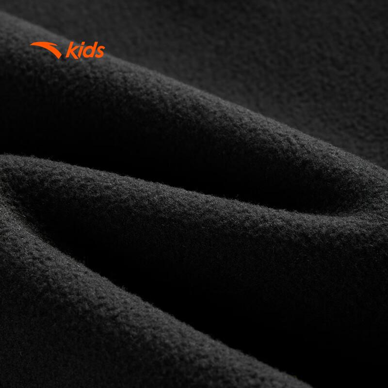 Anta Kids' Fleece Hooded Outdoor Jacket