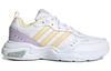 adidas Neo Strutter White/Purple/Yellow Women's Casual Sneakers FY4376