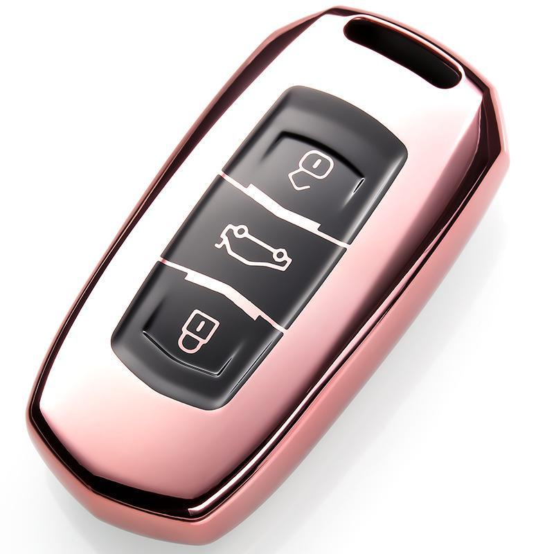 Geely Key Shell for GS Emgrand GL Boyue SUV New Vision Borui Car Key Protective Cover.