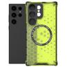 Applicable to Samsung S26Ultra Honeycomb Magnetic Mobile Phone Case Airbag S25Ultra Anti-drop S24Ultra Protective Case