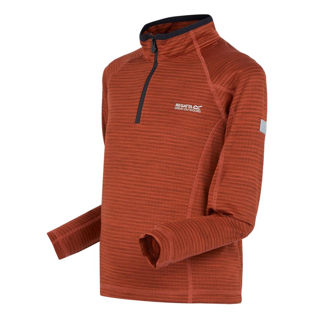 Regatta Childrens/Kids Berley Half Zip Long Sleeved Top