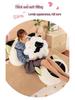 Cross-border Luo Xiaohei Plush Pillow Cushion and Office Backrest Doll Gift