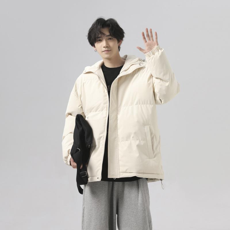Cotton Clothing Men and Women with The Same Paragraph Winter Loose Hooded Waterproof Cotton Jacket Cotton Jacket Couples Coat Warm Winter Thickening