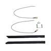 NGFF M.2 WiFi 6E Wireless Card 2.4G 5G Dual Band 1800Mbps   5.2 PC   Adapter with Dual 8DB   Support for   10 11
