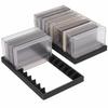 8/10 Fächer Magnetisches Kassettenband-Halter Große Kapazität Kunststoff Kassettenband-Halter Box Multifunktionaler Karten-Display-Ständer