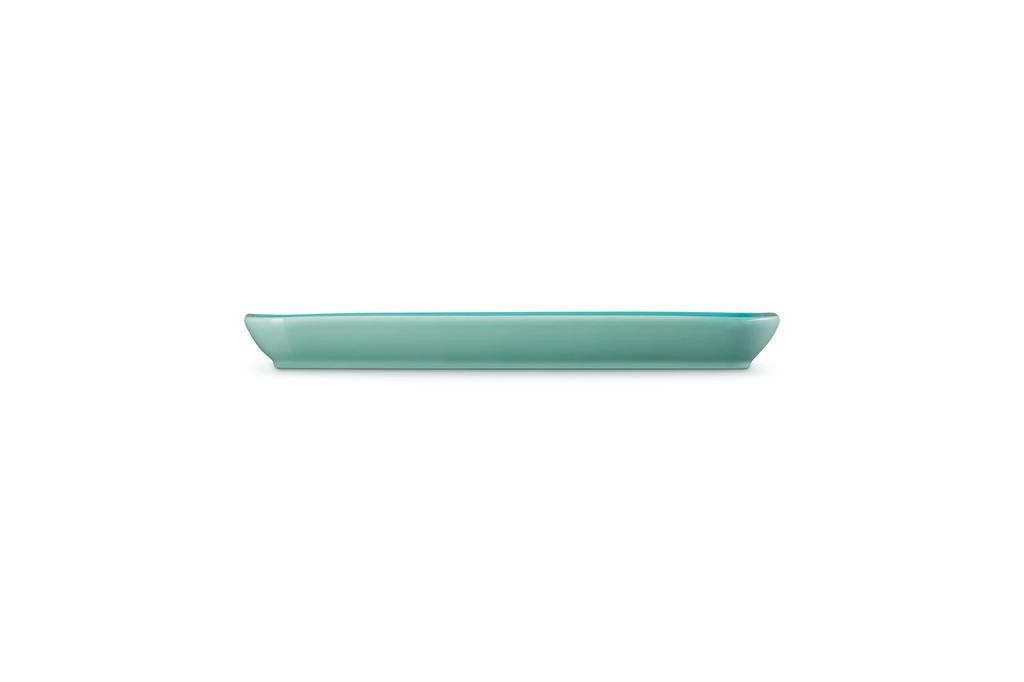 Le Creuset Le Rectangular Plate 25cm Cool Mint