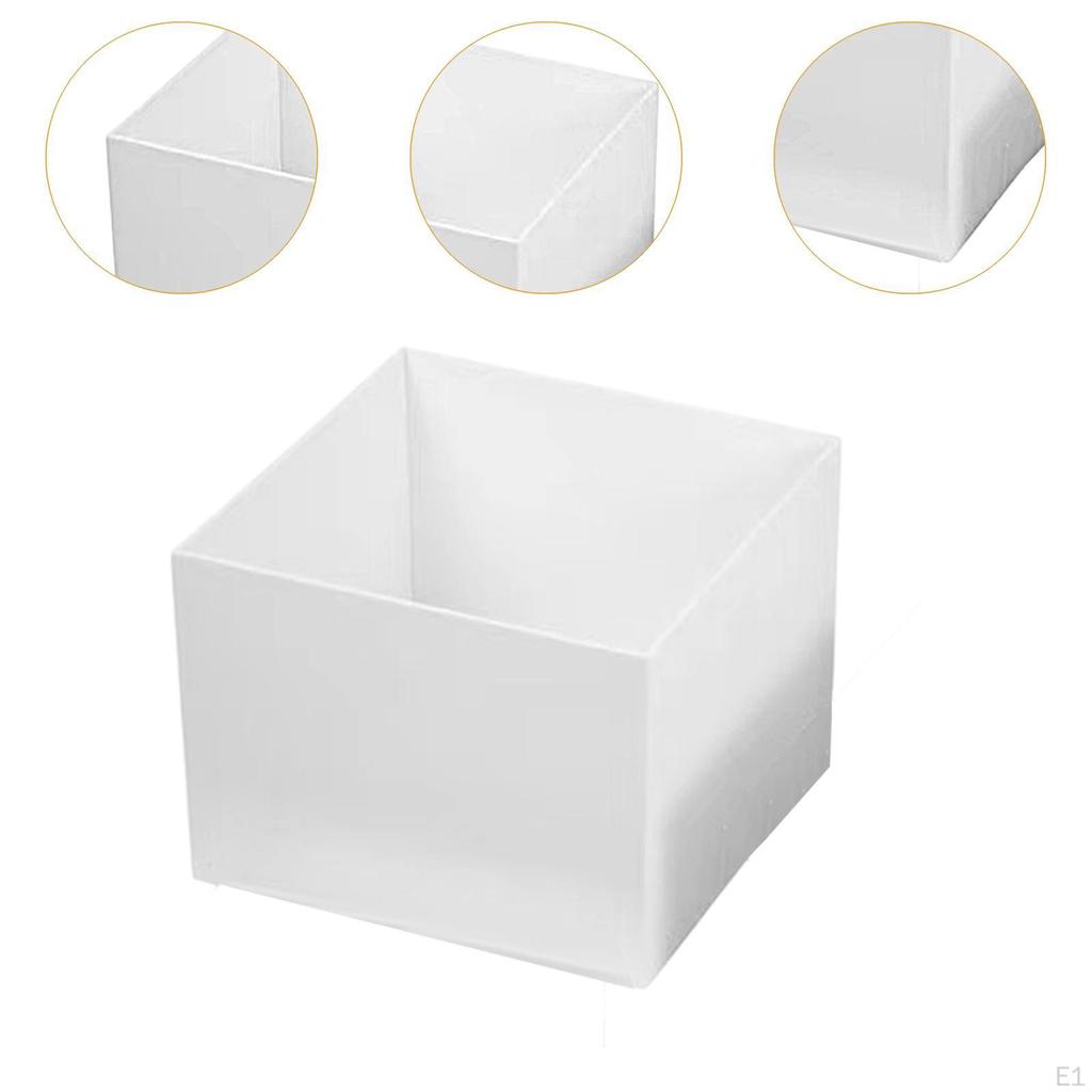 Buffet Riser Acrylic Display Stackable Multipurpose Cube Nesting
