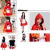 Adorable Little Red Riding Hood Costume For Girls Halloween Cosplay Party