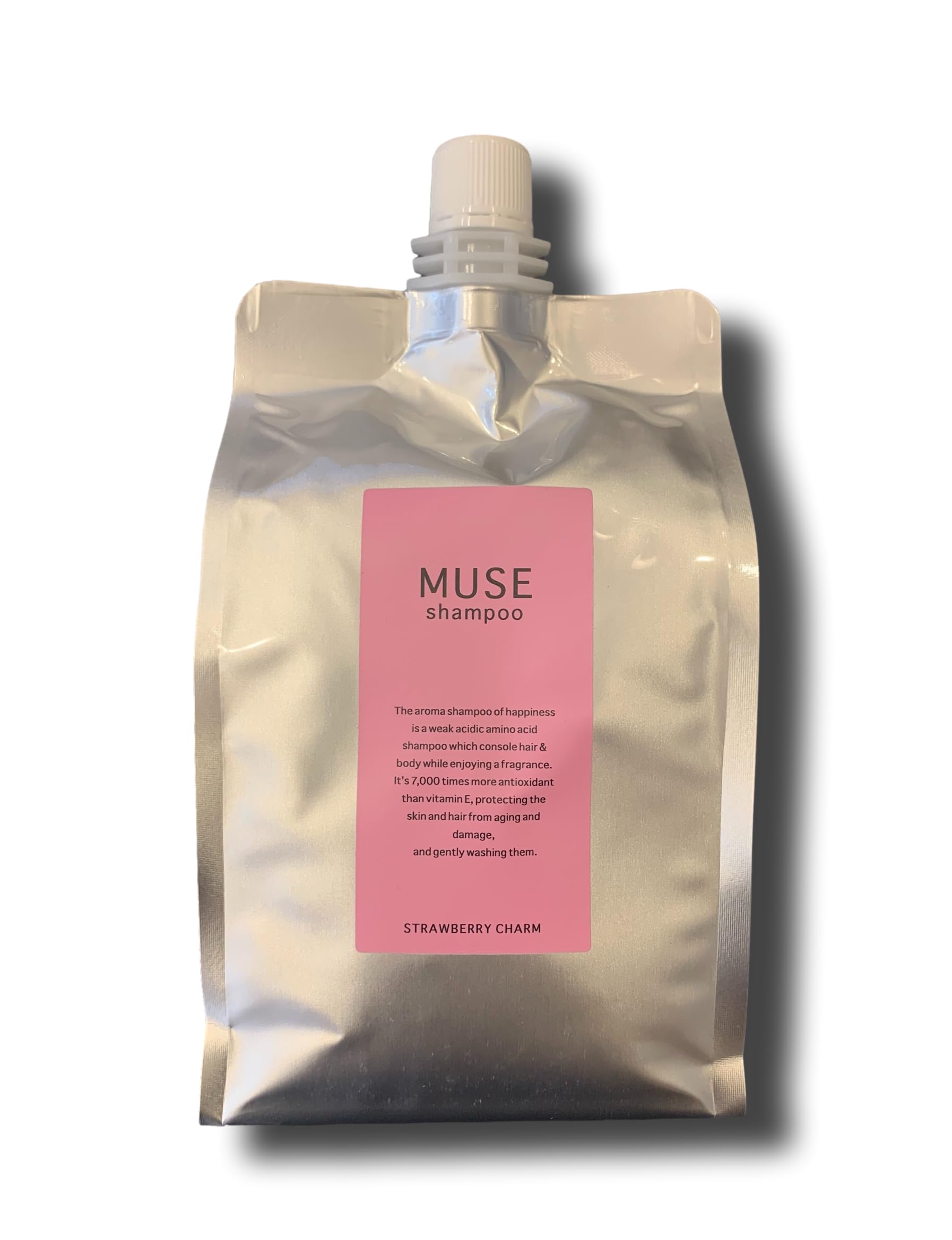 

MUSE Aroma Shampoo Charm аромат 1000 мл (клубника (сладкая клубника, персик, кокос))