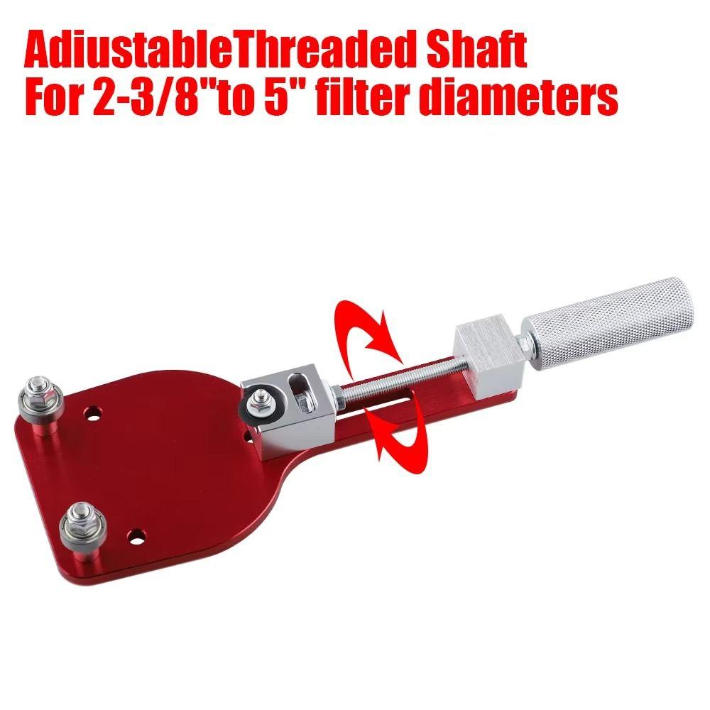 Adjustable Design Oil Filter Cutter Aluminum Zinc Zinc Alloy Automotive Tools  Car Accessories