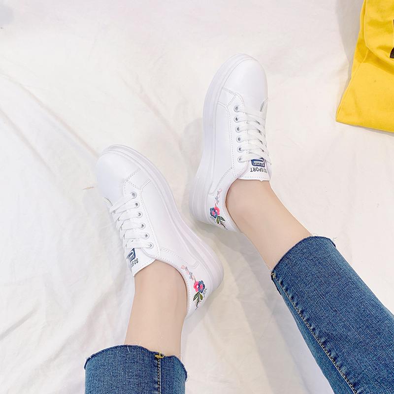 2024 Spring and Autumn New Women's Shoes Breathable Non-slip Casual Shoes with Low-top Board Shoes