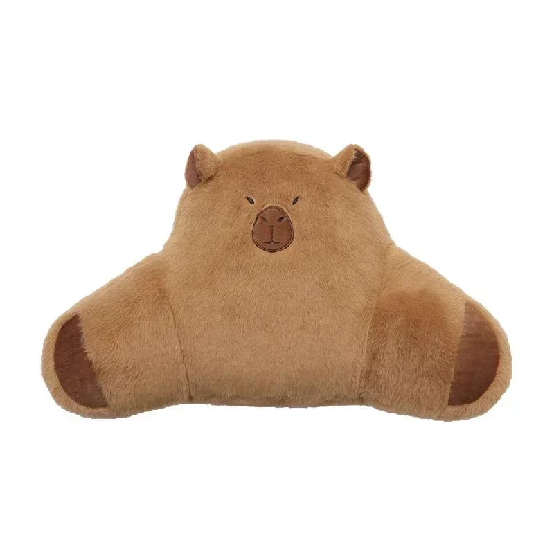 Βελούδινη Χαριτωμένη Αρκούδα Ζεστό Προσκέφαλο Αυτοκινήτου Υποστήριξη Κεφαλής Καθίσματος Αυτοκινήτου Μαξιλάρι Λαιμού Προστατευτικό Μαξιλάρι Ανάπαυσης Οσφυϊκό Μαξιλαράκι Αξεσουάρ Εσωτερικού Αυτοκινήτου