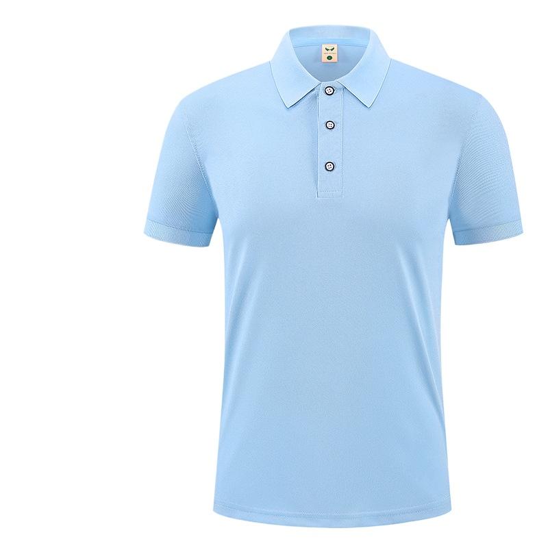 Damska letnia koszulka polo z krótkim rękawem z jedwabiu lodowego, robocza, koszulka damska, treningowa, swobodna, nauczycielska