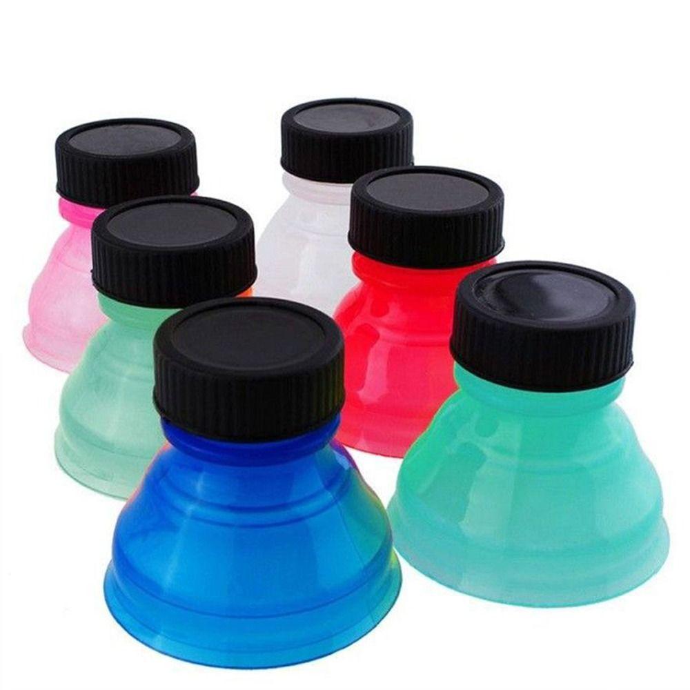 6pcs Beer Water Dispenser Lid Protector Soda Saver Bottle Top Can Cap Caps Cover