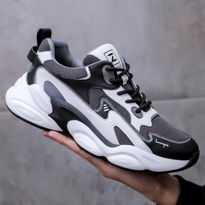 Leder Dad Schuhe Herrenschuhe Sommer Atmungsaktive Laufschuhe Neuer Trend Herren Casual Sport Mesh Schuhe