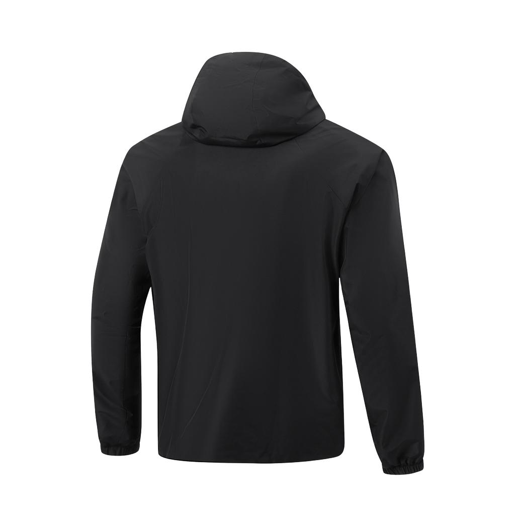 Li-Ning Windproof And Water-Resistant Hooded Windbreaker With Logo Men Outerwear AFDW079-3